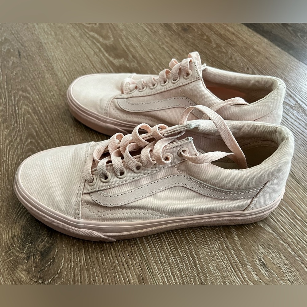 Vans light pink